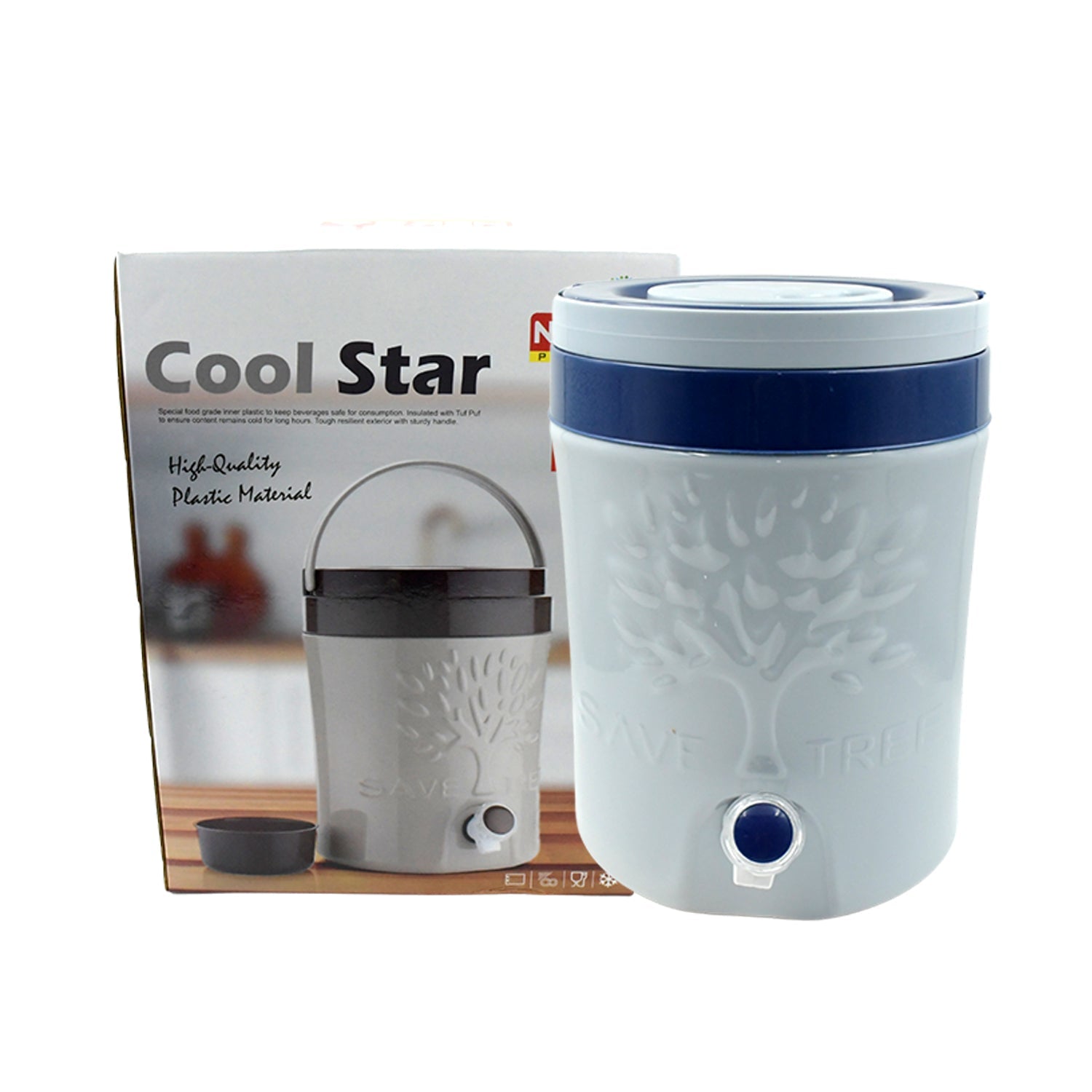 Large insulated jug with tap for travel use Large insulated jug with tap for travel use